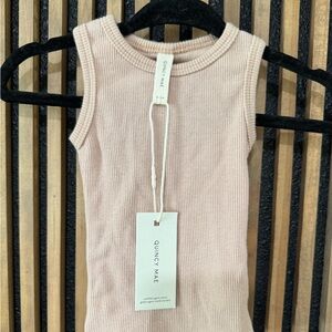 Quincy Mae 0-3m NWT tank top